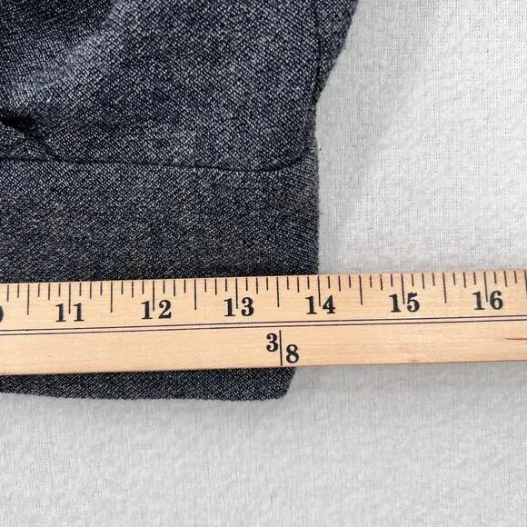 RACHEL COMEY Frances Top Womens 2 Navy Clarion Textured Wrap Long Sleeve Blouse - Picture 16 of 16